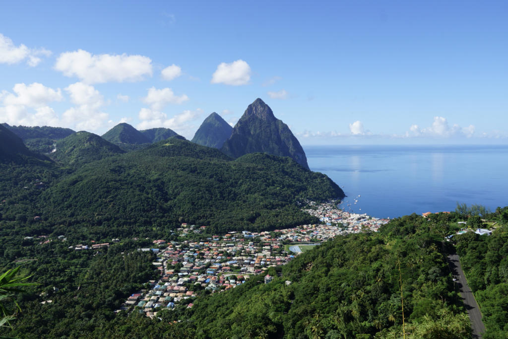 The southwestern town of Soufriere St. Lucia is right amongst the Pitons and best attractions on the island.