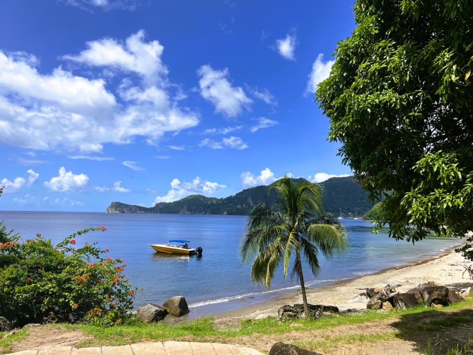 a picture of Paradise Beach which is one of the best things to do in Soufriere