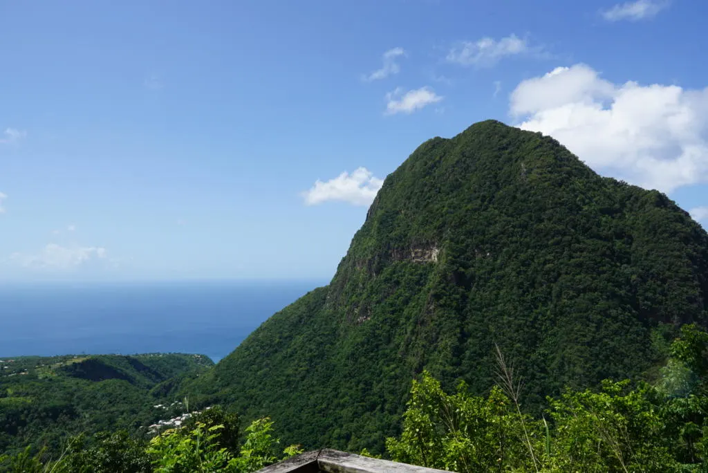 The Gros Piton Viewpoint.
