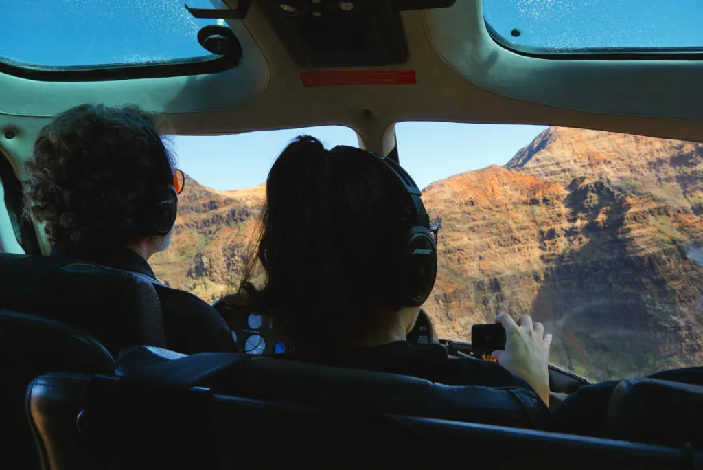 A Helicopter Tour is an incredible way to see Waimea Canyon State Park and Kokee State Park.