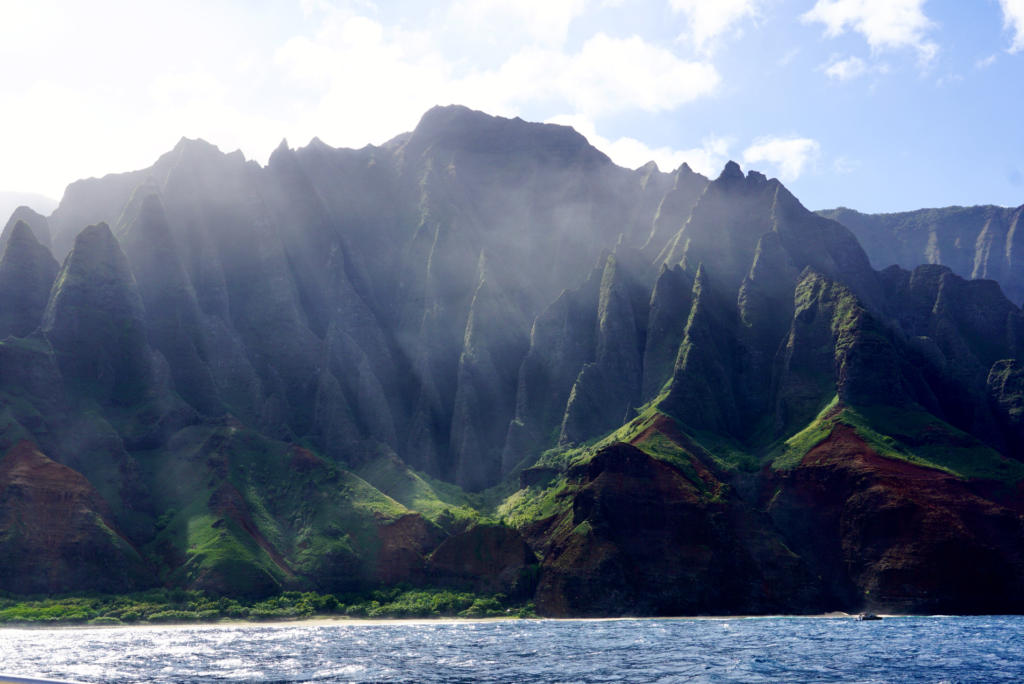 The NaPali Coast makes Kauai the best island in Hawaii to visit for nature lovers.