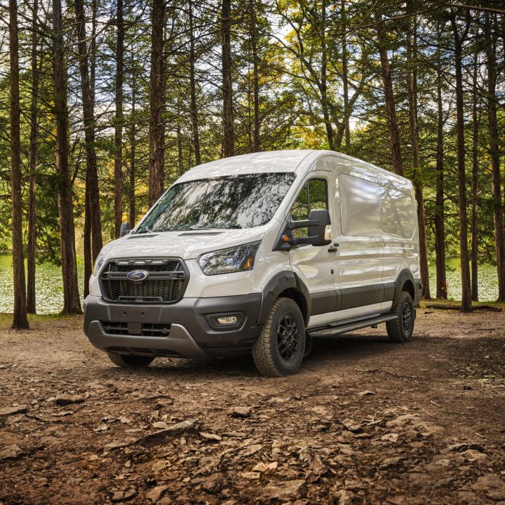 2023 Ford Transit Trail is Ford's new van model designed for campervan conversions.