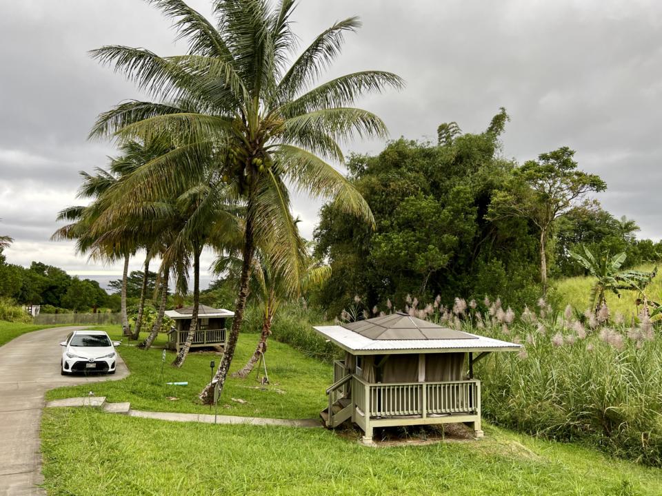 Camping cabana at Hāmākua Guesthouse