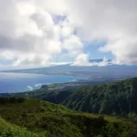 Waihee Ridge Trail showing off Maui.