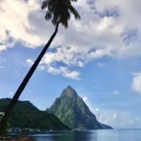 when looking for where to stay in st. lucia, Soufriere Beach is one of the best spots