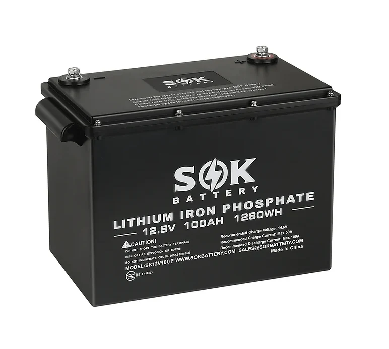 SOK Lithium 12v 100Ah Marine Grade