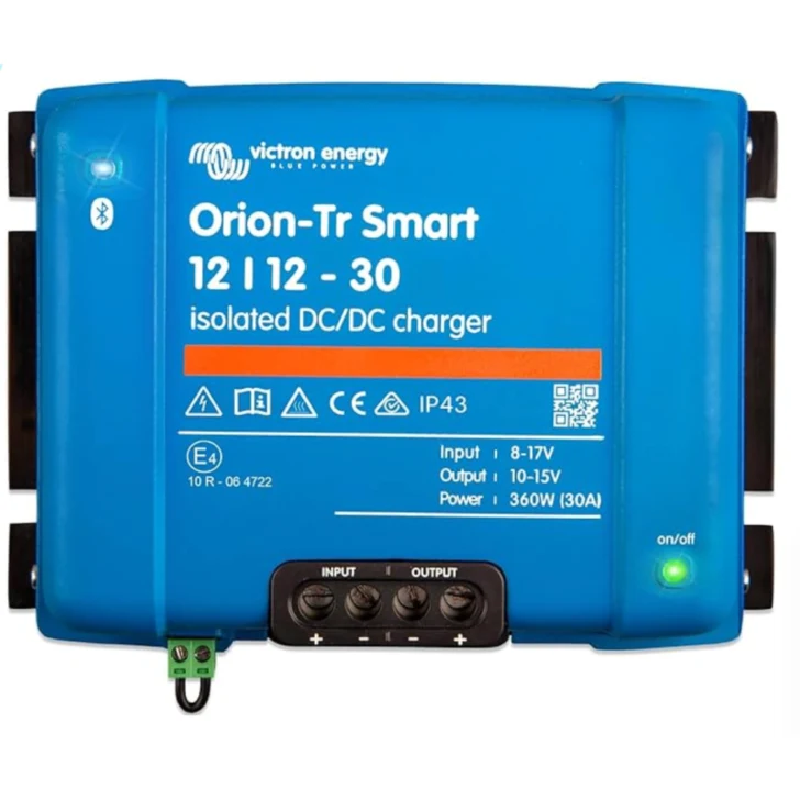  Victron Energy Orion-Tr Smart 12/12-Volt 30 amp 360-Watt DC-DC Charger Isolated (Bluetooth) 