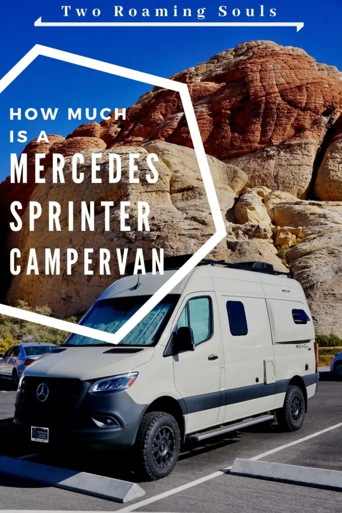 How much is a Mercedes Sprinter Campervan Pin
