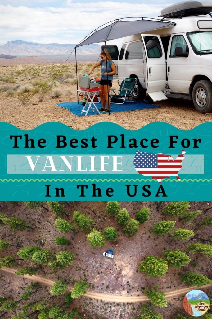 The Best Place For Vanlife in The USA Pin
