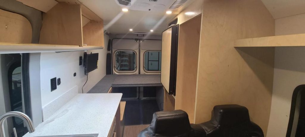 Van Conversion Design by Blue Ridge Adventure Vehicles