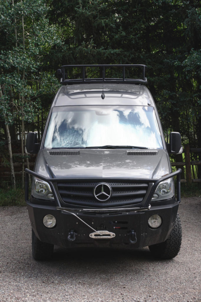 The luxury Mercedes Sprinter Van is one of the best vans to live in.