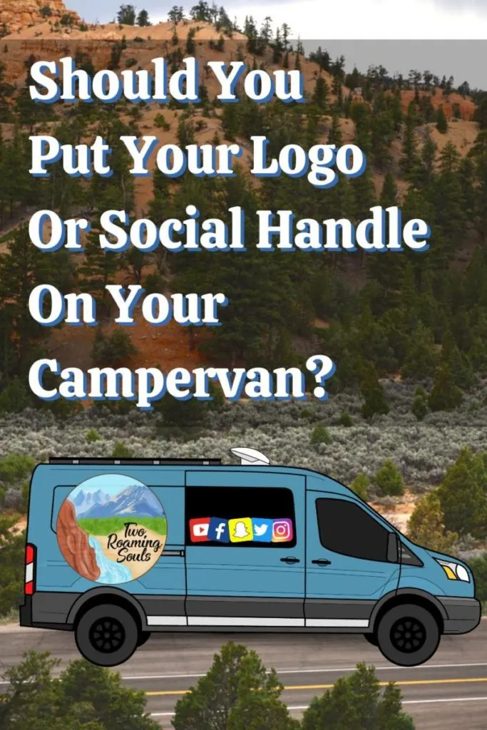 Logo or Social Media on Campervan
