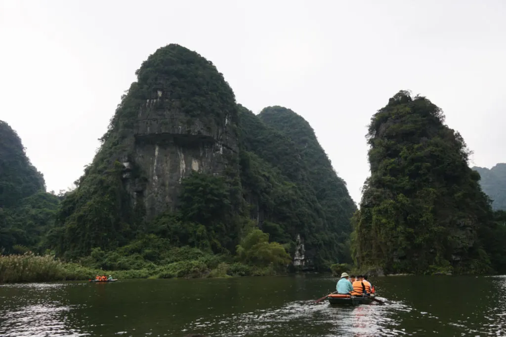 Famous Rock from Kong Skull Island on the Trang An Boat Tour