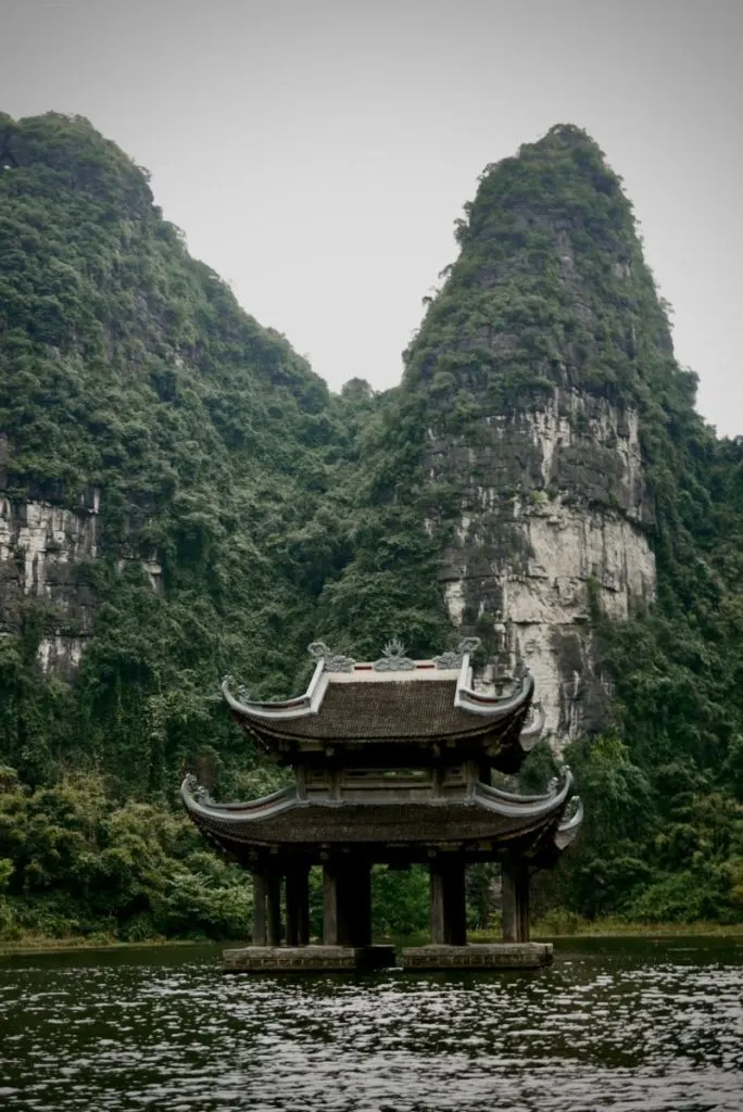 Floating Pagoda on the Trang An Boat Tour