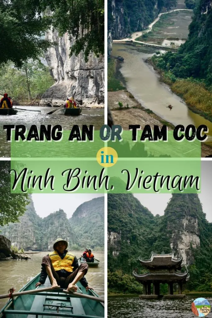 Trang An or Tam Coc in Ninh Binh, Vietnam