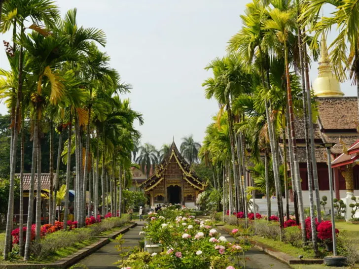 Buddhist Temple in Chiang Mai, Thailand