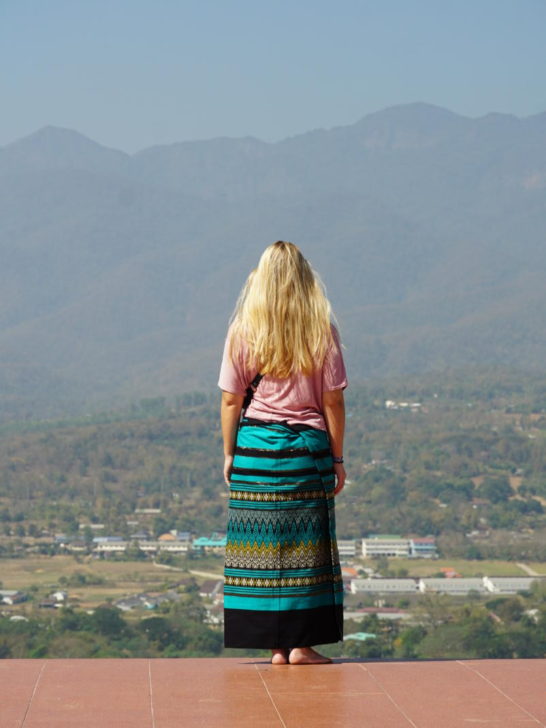 Heavy smoke in the air in Pai, Thailand in February. Knowing the best time of year to visit Thailand is one of the most important things to know before traveling to Thailand