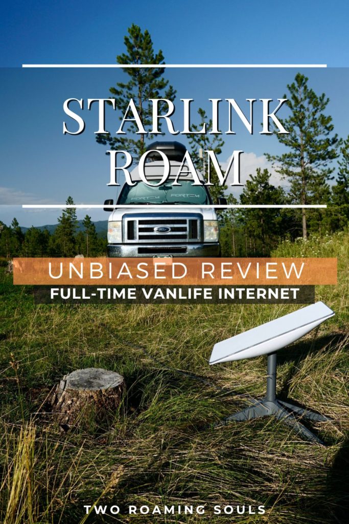 Starlink Roam Review Vanlife Internet Pin 1