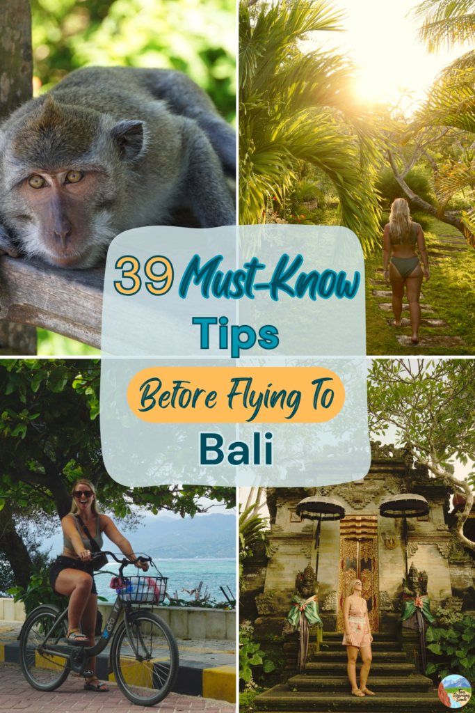4 different unique pictures from Bali, Indonesia showing Things To Know Before Visiting Bali