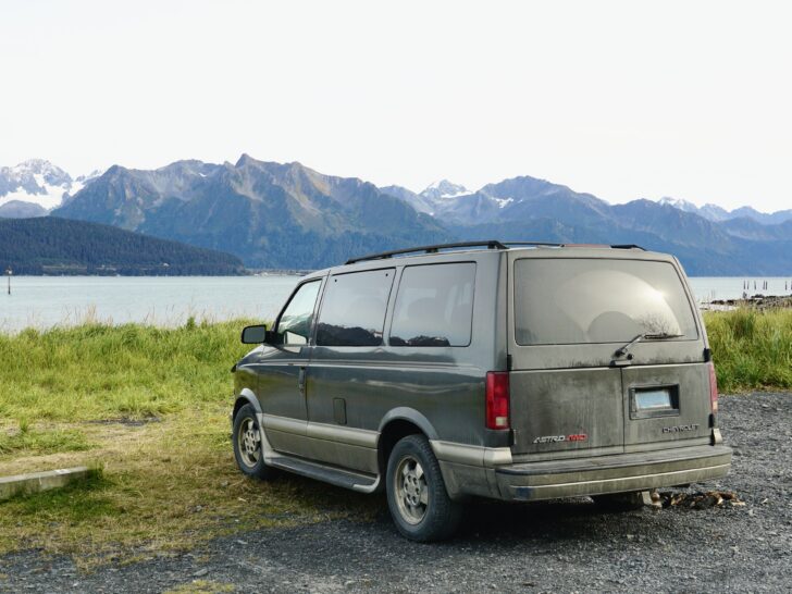 A Chevy Astrovan in Alaska