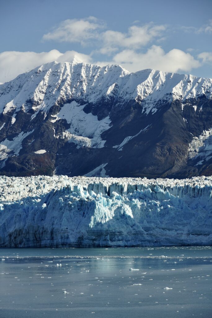 Hubbard Glacier, a popular cruise by on the Norwegian Jewel Alaska Cruise