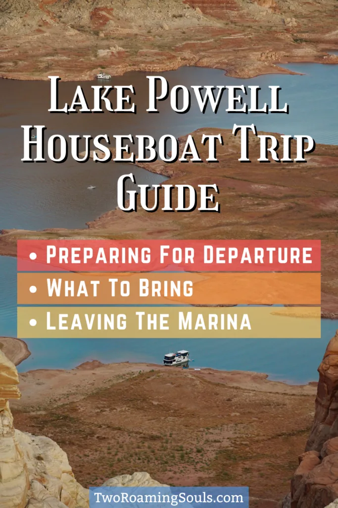 Lake Powell Houseboat Trip Guide Pin