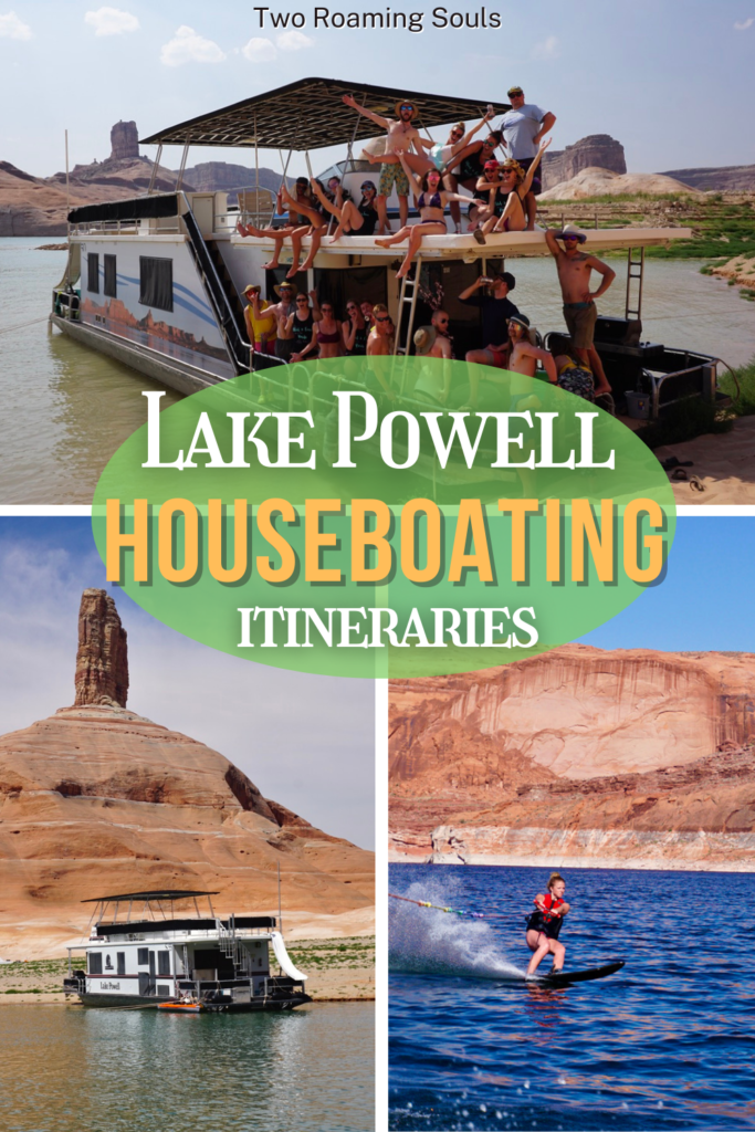 Lake Powell Houseboat Trip Itineraries