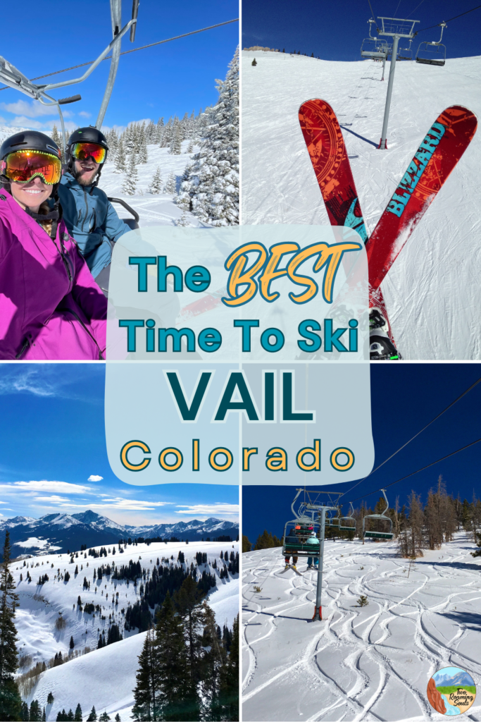 The Best Time To Ski Vail Pin