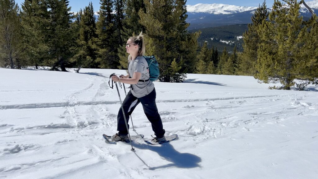Snowshoeing in Colorado