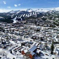 Aerial View Of Breckenridge, CO