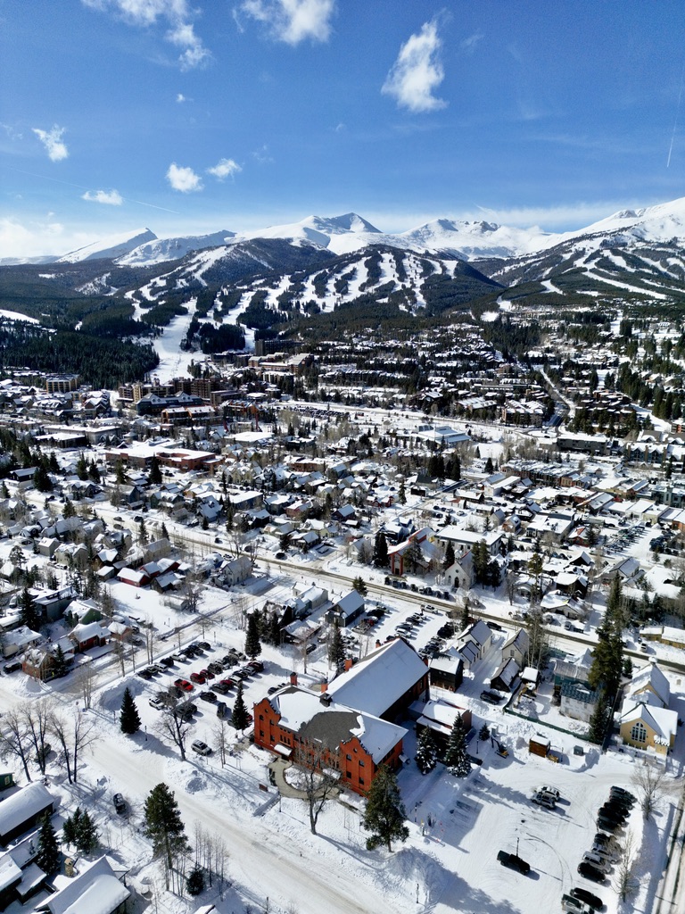 Aerial View Of Breckenridge, CO