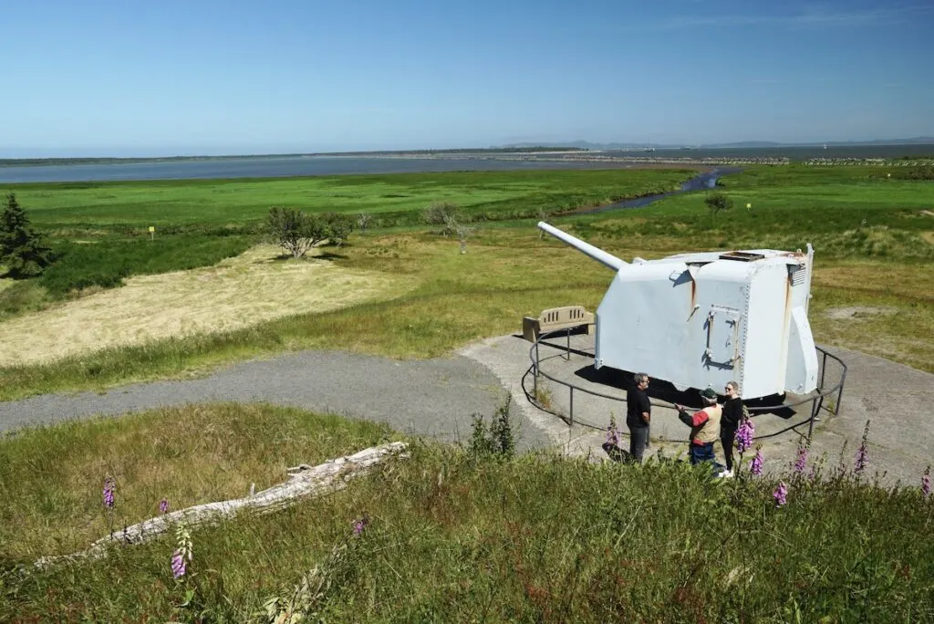 Artillery at Fort Stevens State Park