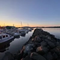 A Harbor Sunset in Campbell River