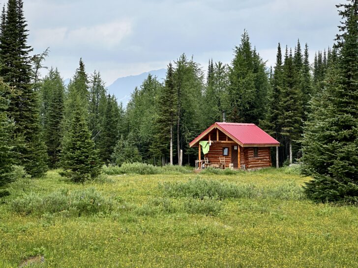 Naiset Huts up at Mount Assiniboine