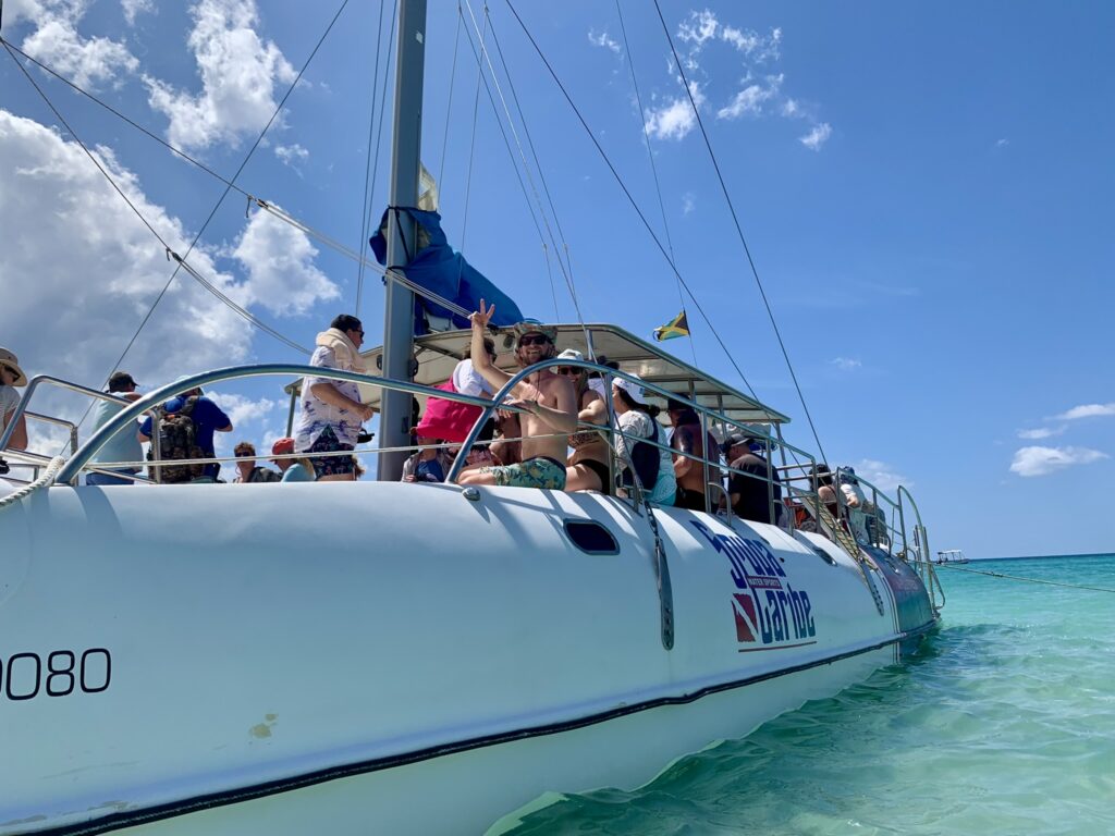 Scuba Caribe Catamarran Cruise in Negril, Jamaica