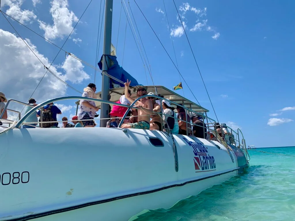 Scuba Caribe Catamarran Cruise in Negril, Jamaica