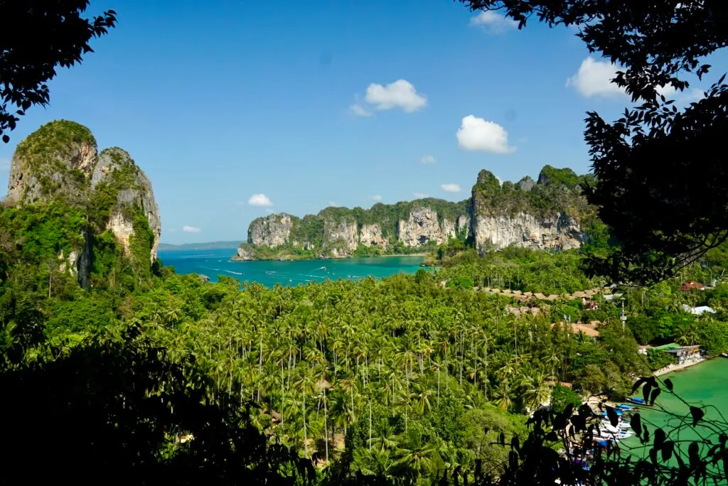 View from the top of East Railay Viewpoint